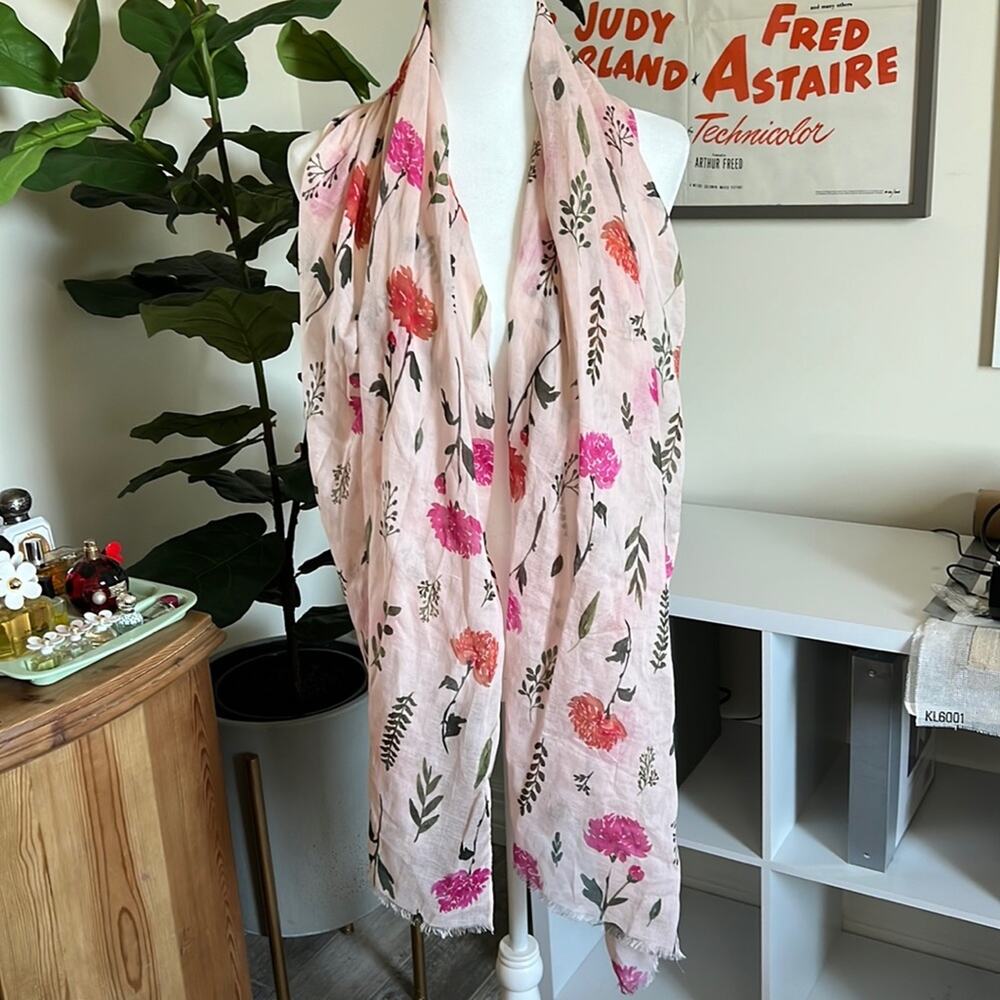Birth Month Flower Scarf